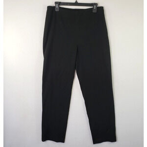Talbots Pants Women's 10 Polyester Stretch‎ Straight Leg Side Zip Classic Career